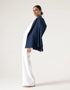 TAILORED OVERSIZED PANAMA BLAZER